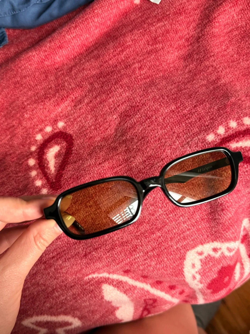 Le Specs worn once
